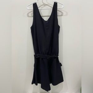 New York & Company Black Romper Large